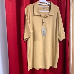 Stacy Adams Tan Polo Shirt